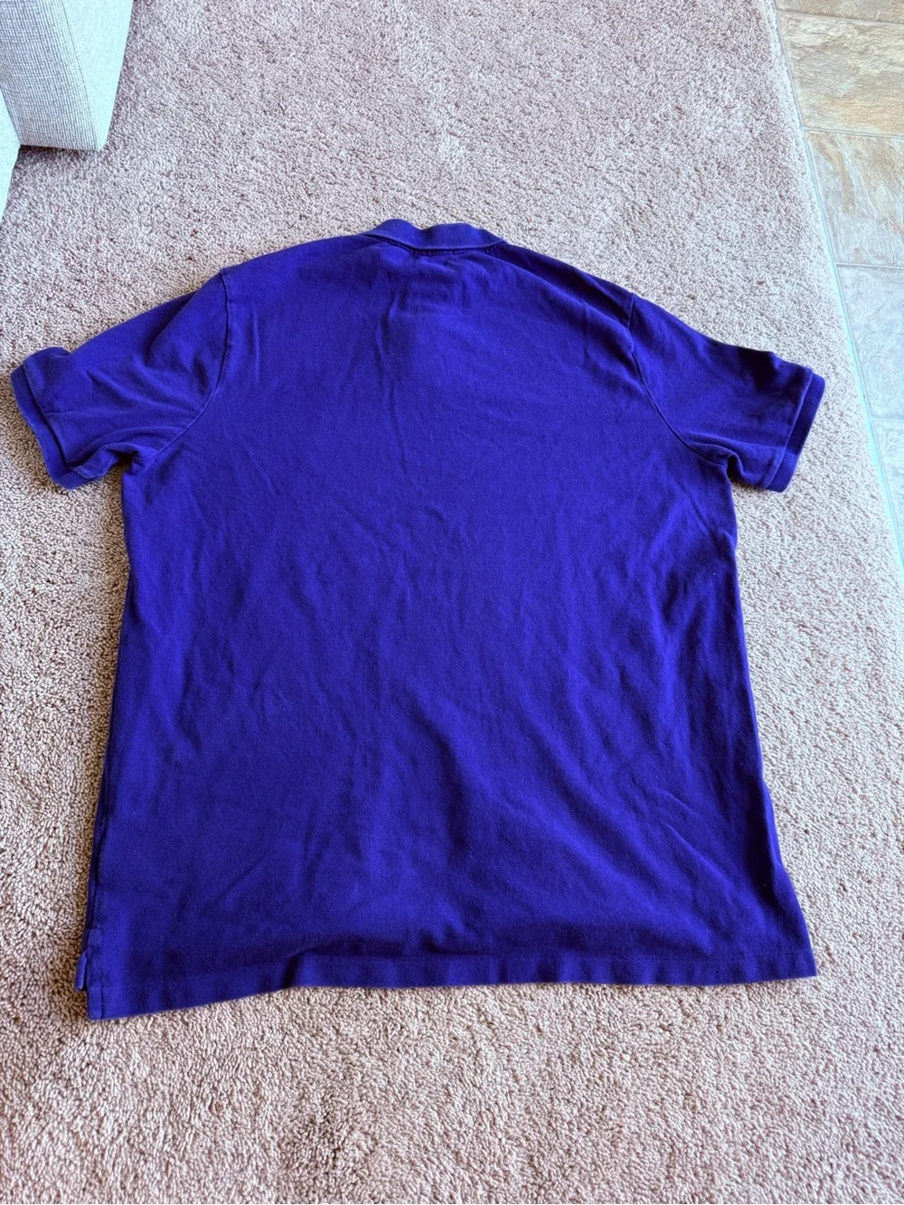 Ralph Lauren vibrant blue Polo Shirt with Embroidered Pony